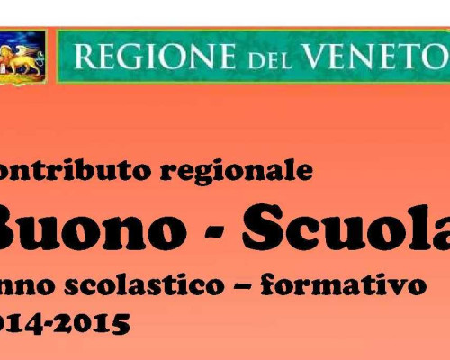 Buono Scuola 2015