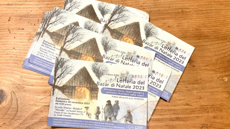 Biglietti estratti Lotteria del Bazar 2023