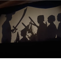 Il teatro di ombre cinesi di VII classe