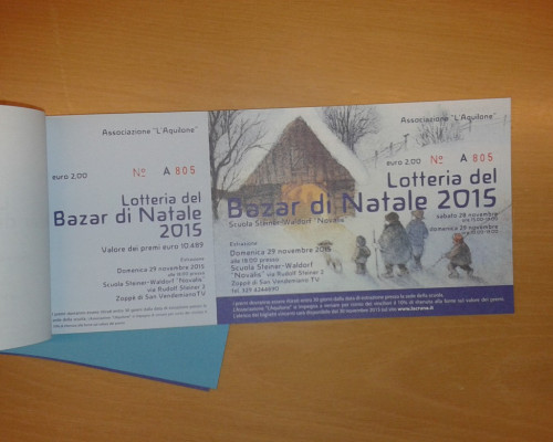 Sono arrivati i Biglietti della Lotteria 2015!