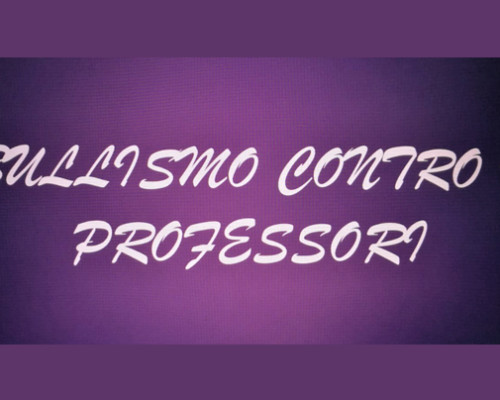 Il bullismo contro i professori