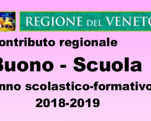 Buono Scuola 2019