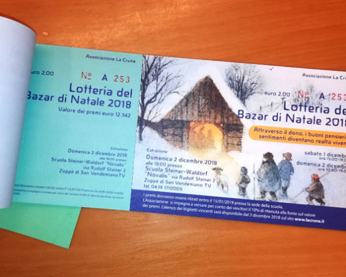 Biglietti vincenti Lotteria del Bazar 2018