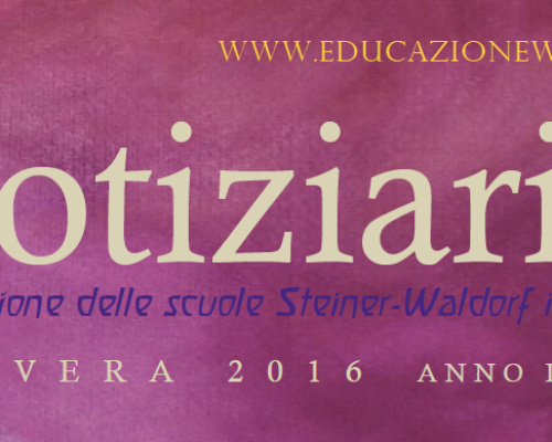 Notiziario n. 15 Federazione Scuole Waldorf