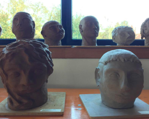 La testa in creta XII classe